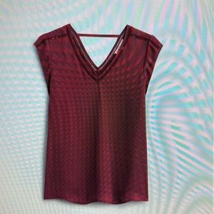 Les Serein Jasmine Crochet Detail blouse